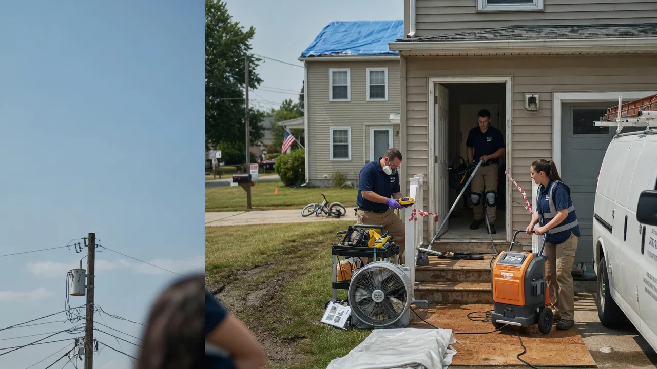 Water Damage Repair in Mcdaniels, KY near me